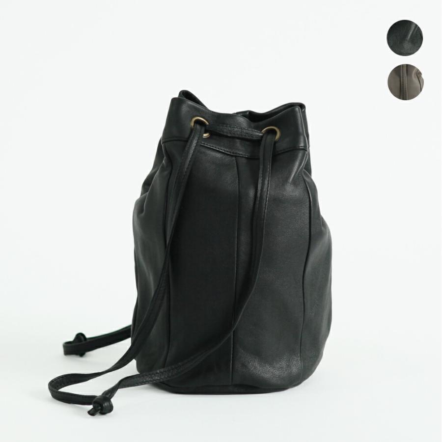 SEASIDE FREERIDE（シーサイドフリーライド） / シープレザー 2way 巾着型 ミニバッグ ONI BAG - 全2色 | 