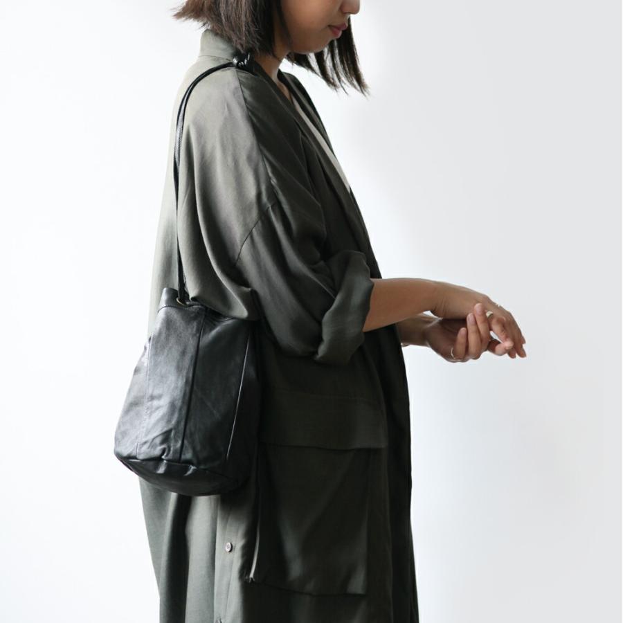 SEASIDE FREERIDE（シーサイドフリーライド） / シープレザー 2way 巾着型 ミニバッグ ONI BAG - 全2色 |  | 10