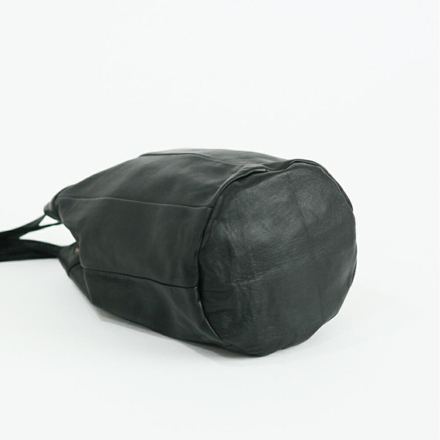 SEASIDE FREERIDE（シーサイドフリーライド） / シープレザー 2way 巾着型 ミニバッグ ONI BAG - 全2色 |  | 02