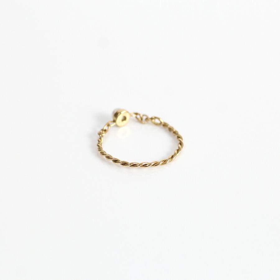 イロンデール エペパン hirondelle et pepin / k18 hr-20ss-557 ツイスト リング / パール レディース 指輪 ギフト プレゼント 記念日 アクセサ… | hirondelle | 03