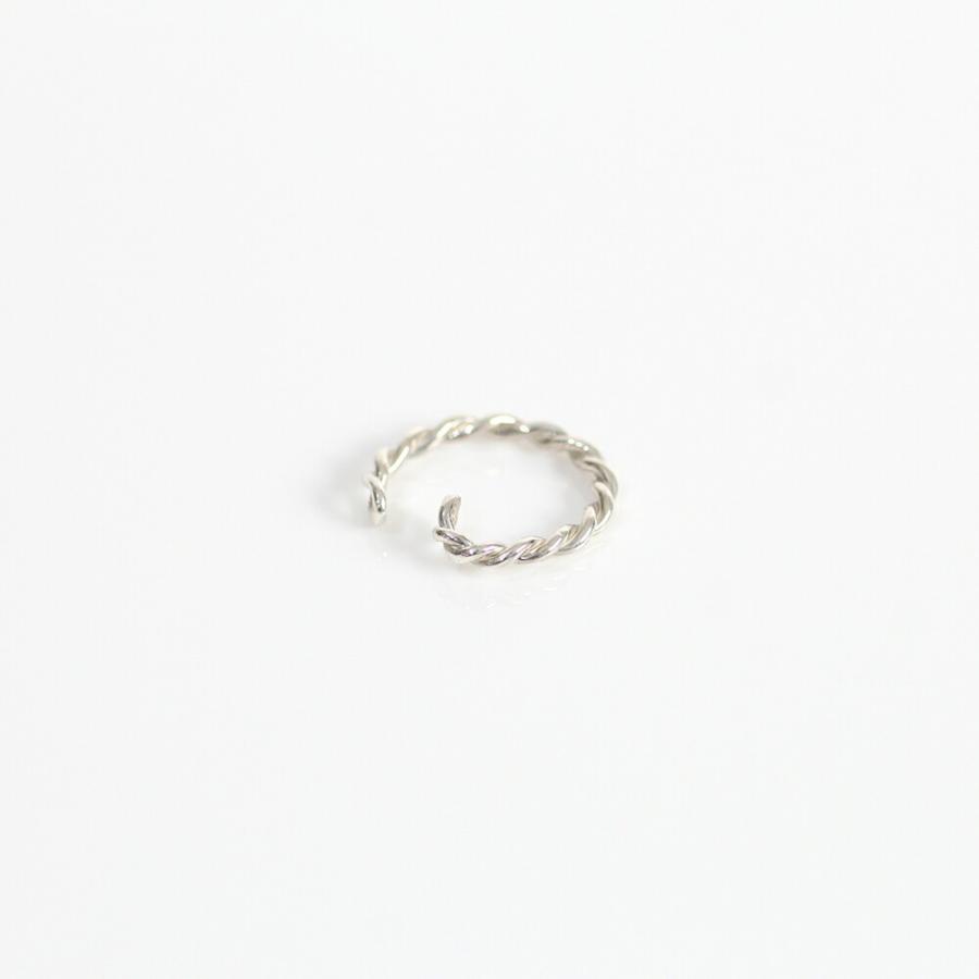 【廃番商品】hirondelle et pepin（イロンデールエペパン） / silver se-20ss-06 ツイスト M / シルバー レディース イヤカフ ギフト プレゼン… |  | 01