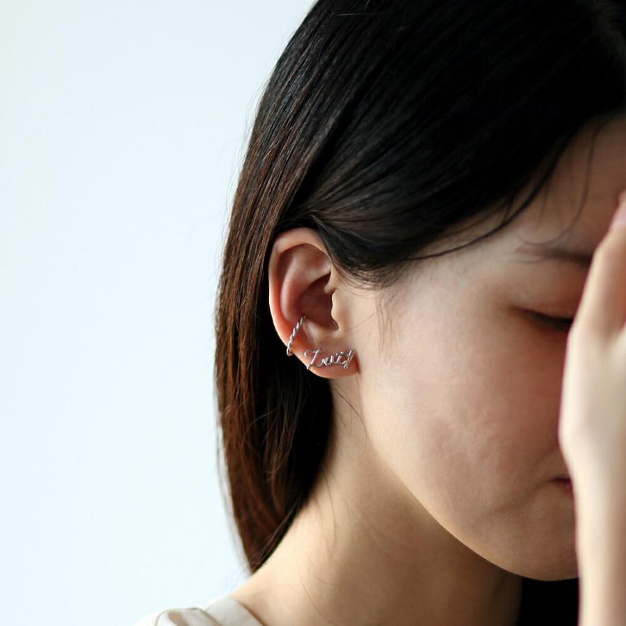 【廃番商品】hirondelle et pepin（イロンデールエペパン） / silver se-20ss-06 ツイスト M / シルバー レディース イヤカフ ギフト プレゼン… |  | 05