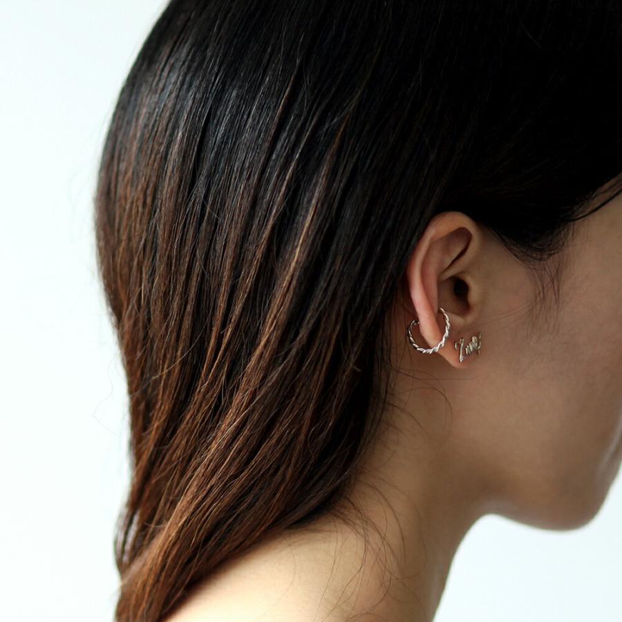 【廃番商品】hirondelle et pepin（イロンデールエペパン） / silver se-20ss-06 ツイスト M / シルバー レディース イヤカフ ギフト プレゼン… |  | 06