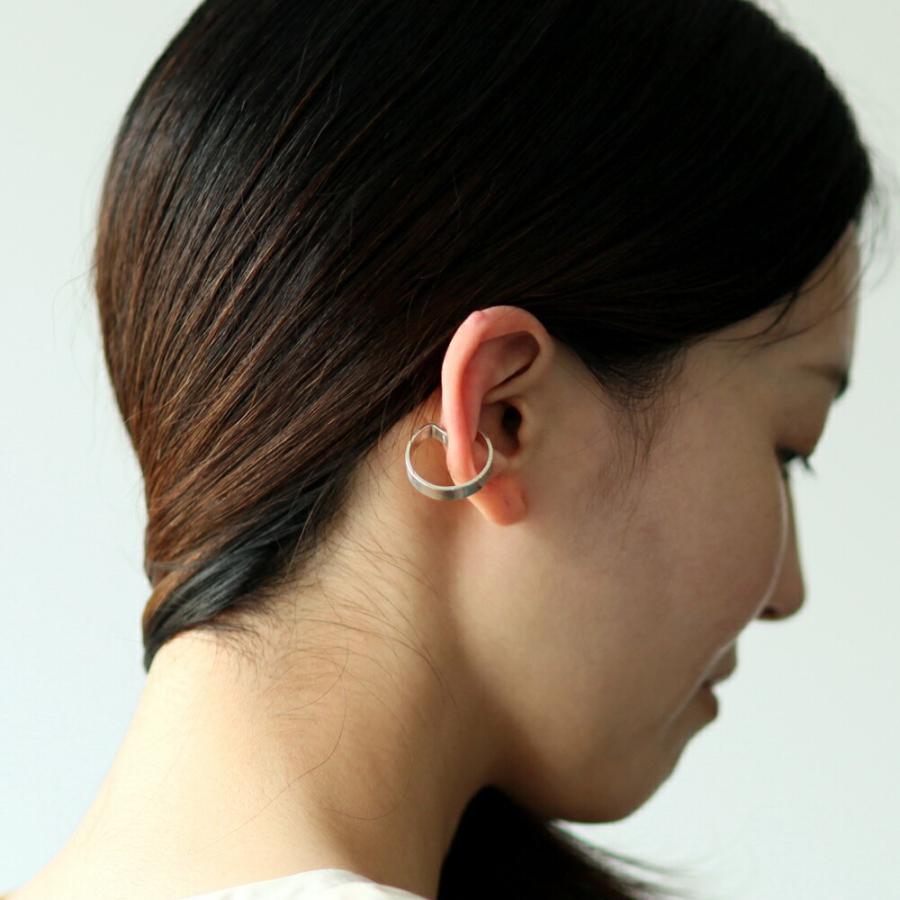 【廃番商品】hirondelle et pepin（イロンデールエペパン） / silver se-20ss-11 スリム L / シルバー レディース イヤカフ ギフト プレゼント … |  | 03