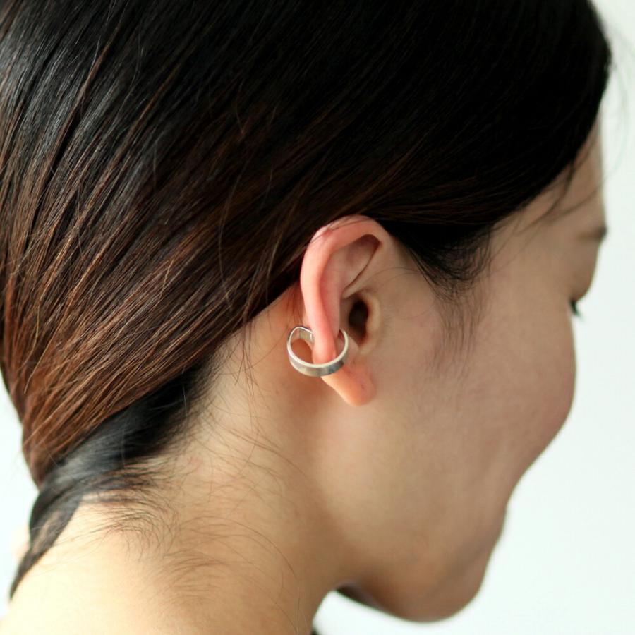 【廃番商品】hirondelle et pepin（イロンデールエペパン） / silver se-20ss-12 スリム M / シルバー レディース イヤカフ ギフト プレゼント … |  | 02