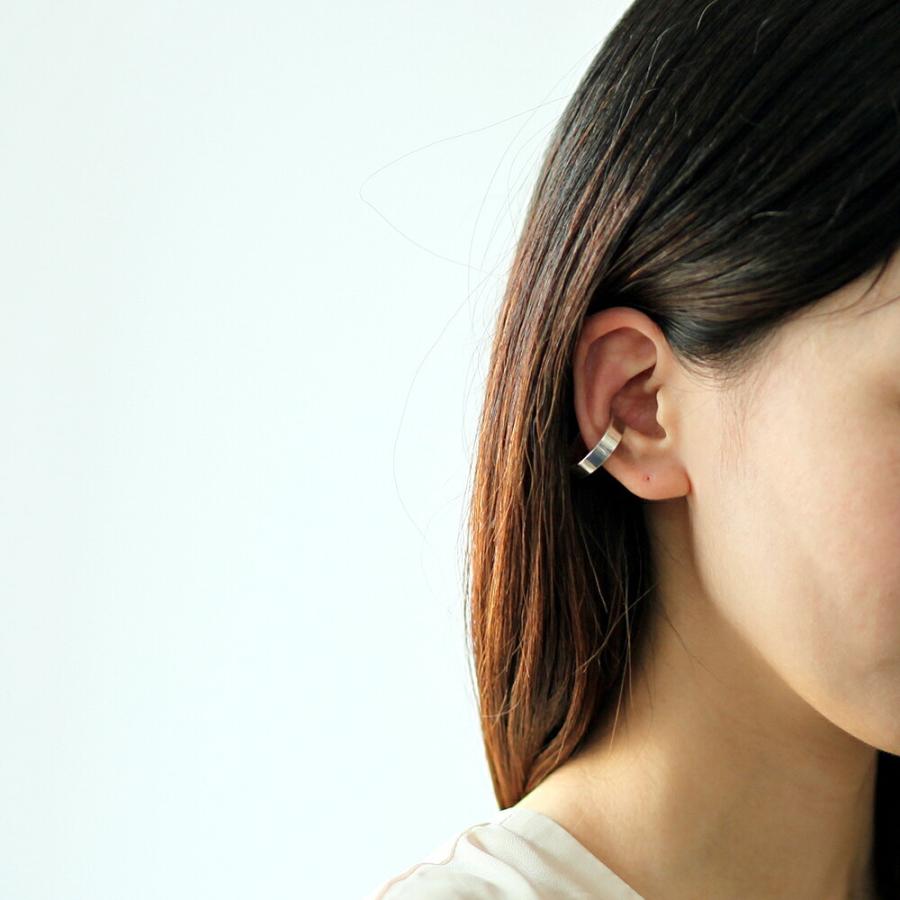 【廃番商品】hirondelle et pepin（イロンデールエペパン） / silver se-20ss-12 スリム M / シルバー レディース イヤカフ ギフト プレゼント … |  | 03