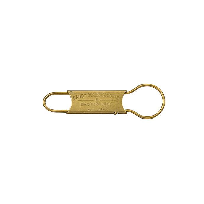 CANDY DESIGN & WORKS (キャンディーデザインワークス) / Gordon CK-01 キークリップ - Brass キーホルダー 即日発送 即納 | WORKS