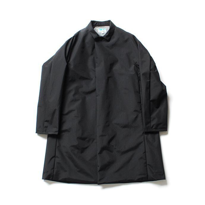 Powderhorn Mountaineering / P.H. M. LONG COAT 3Lナイロン シェルコート PH21FW-002 - Black | Powderhorn Mountaineering(ファッション)