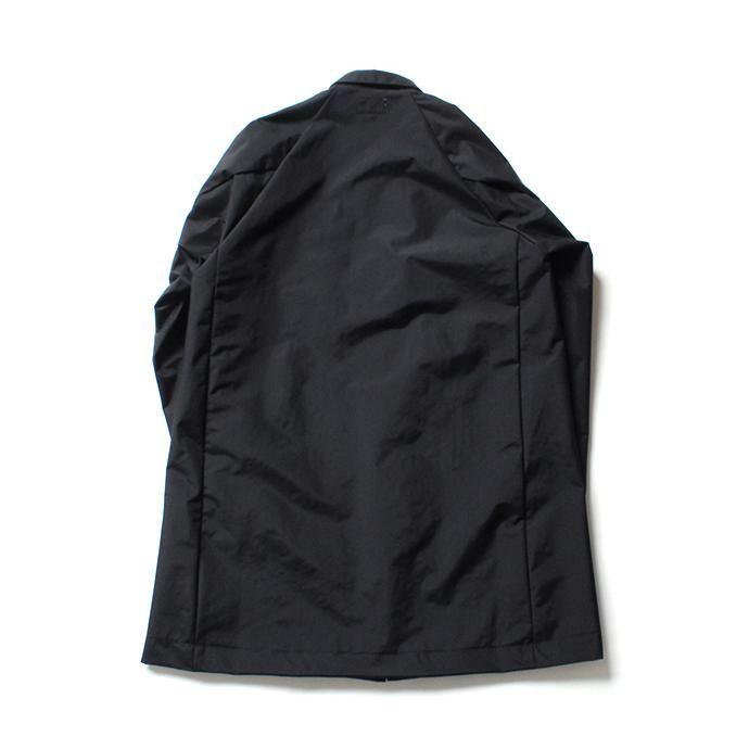 Powderhorn Mountaineering / P.H. M. LONG COAT 3Lナイロン シェルコート PH21FW-002 - Black | Powderhorn Mountaineering(ファッション) | 01