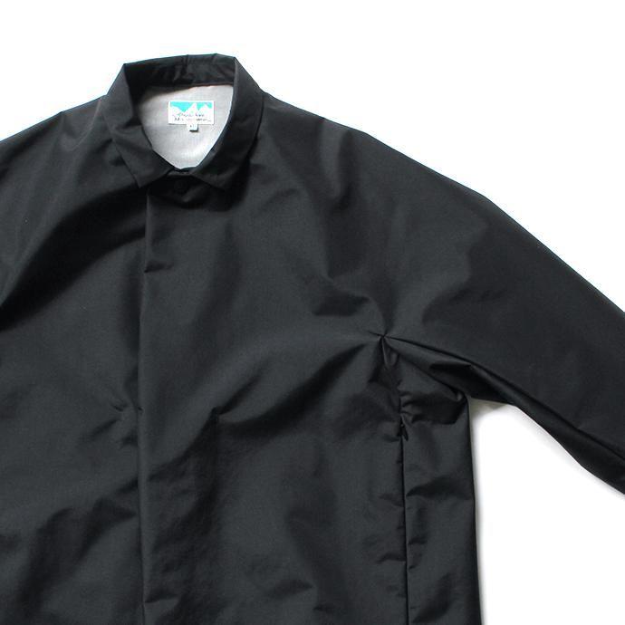 Powderhorn Mountaineering / P.H. M. LONG COAT 3Lナイロン シェルコート PH21FW-002 - Black | Powderhorn Mountaineering(ファッション) | 03