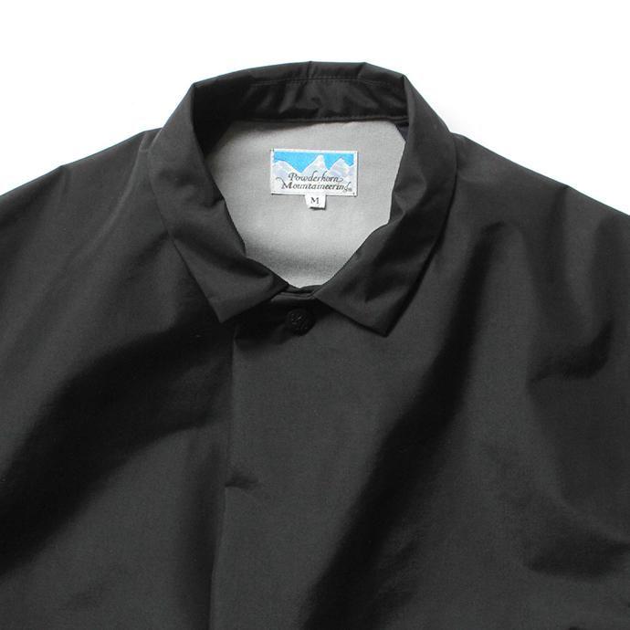 Powderhorn Mountaineering / P.H. M. LONG COAT 3Lナイロン シェルコート PH21FW-002 - Black | Powderhorn Mountaineering(ファッション) | 04