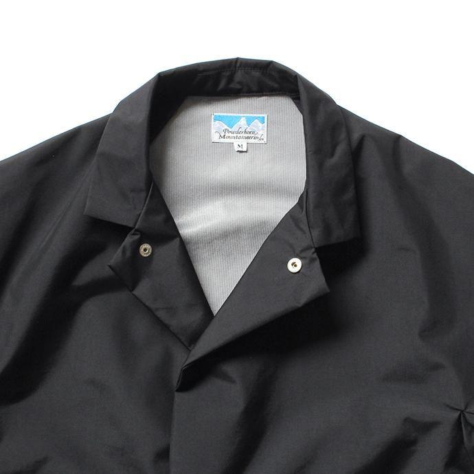 Powderhorn Mountaineering / P.H. M. LONG COAT 3Lナイロン シェルコート PH21FW-002 - Black | Powderhorn Mountaineering(ファッション) | 05