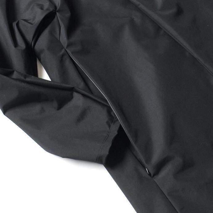 Powderhorn Mountaineering / P.H. M. LONG COAT 3Lナイロン シェルコート PH21FW-002 - Black | Powderhorn Mountaineering(ファッション) | 08