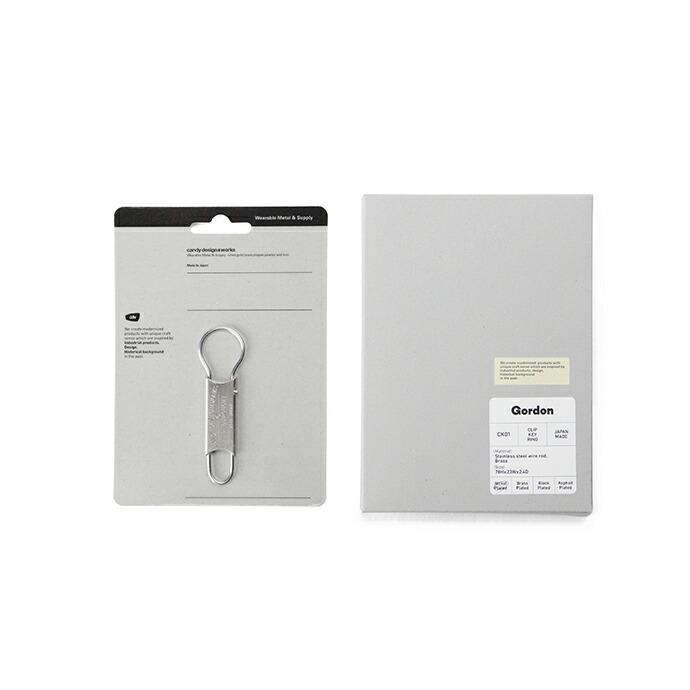 CANDY DESIGN & WORKS (キャンディーデザインワークス) / Gordon CK-01 キークリップ - Nickel キーホルダー 即日発送 即納 | WORKS | 02