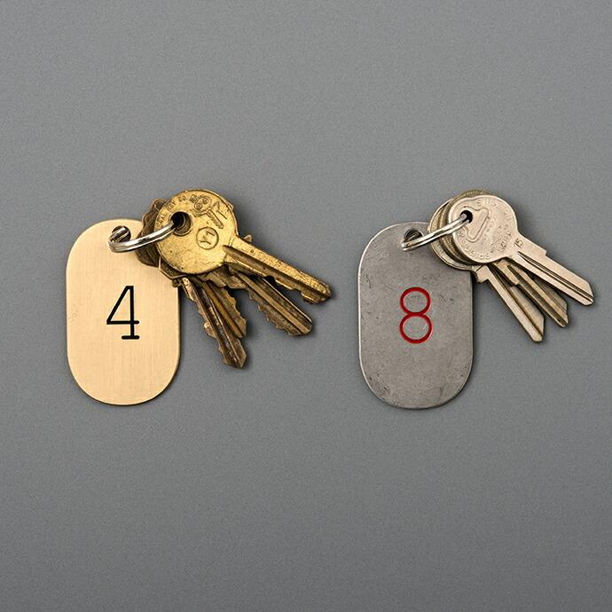 CANDY DESIGN & WORKS (キャンディーデザインワークス) / Lunar Calendar Plate Key Tag CK-14 ルナーカレンダープレートキータグ - Brass… | WORKS | 03