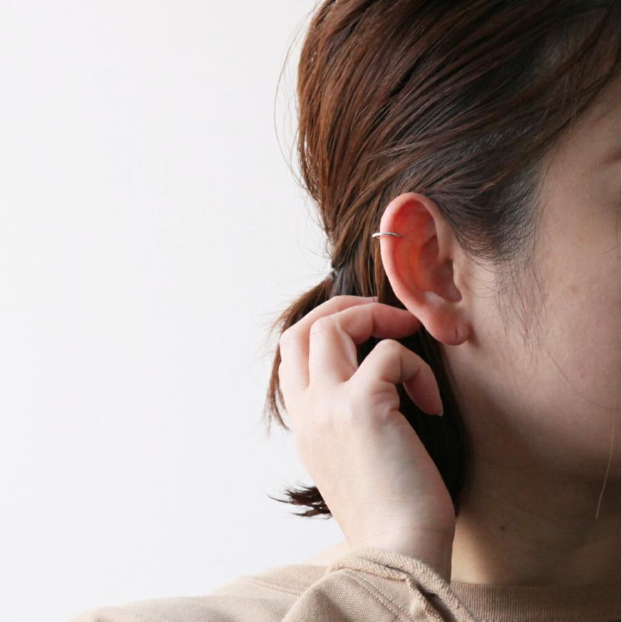 UNKNOWN. (アンノウン) / silver925 U401 NORM イヤーカフ S - シルバー (片耳タイプ)  レディース メンズ ユニセックス イヤカフ ノンホール … | UNKNOWN. | 04