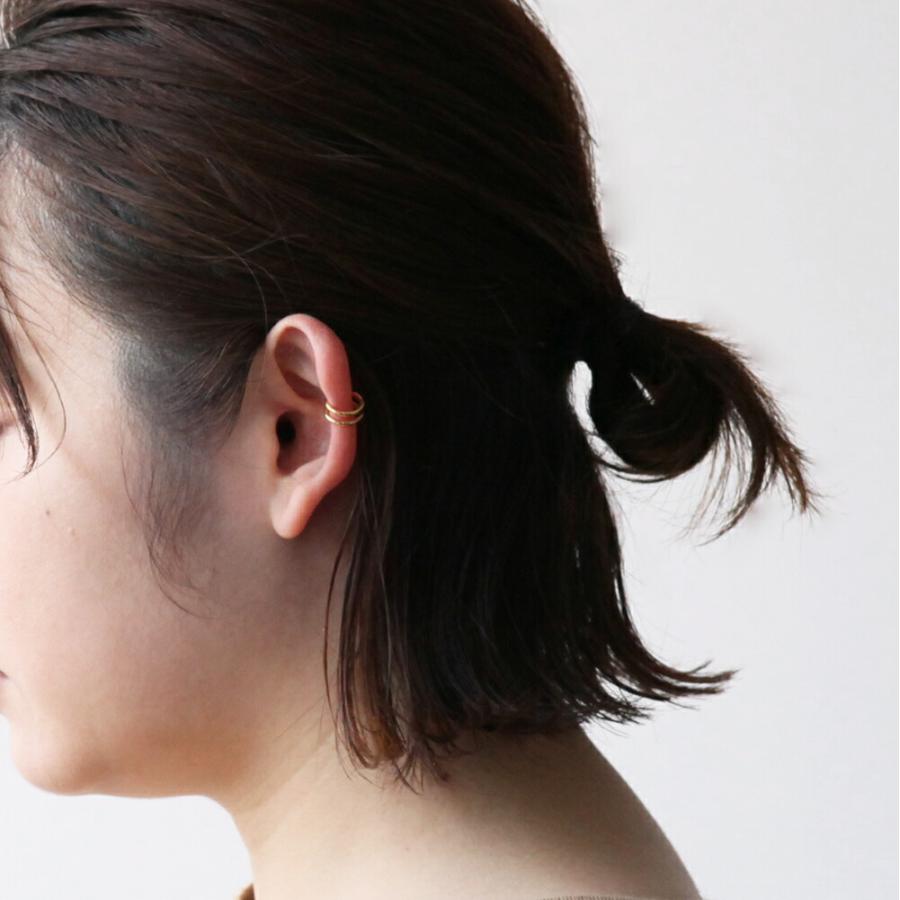 UNKNOWN. (アンノウン) / Goldplate U412 MORTISE イヤーカフ M - ゴールド (片耳タイプ)  レディース メンズ ユニセックス イヤカフ ノンホー… | UNKNOWN. | 06