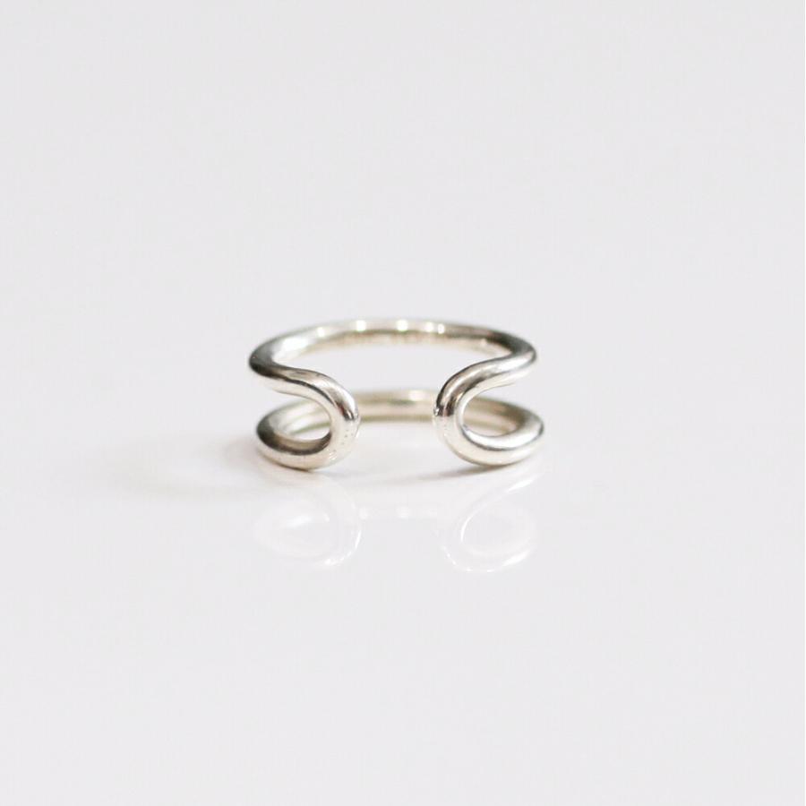 UNKNOWN. (アンノウン) / silver925 U412 MORTISE イヤーカフ M - シルバー (片耳タイプ)  レディース メンズ ユニセックス イヤカフ ノンホー… | UNKNOWN.