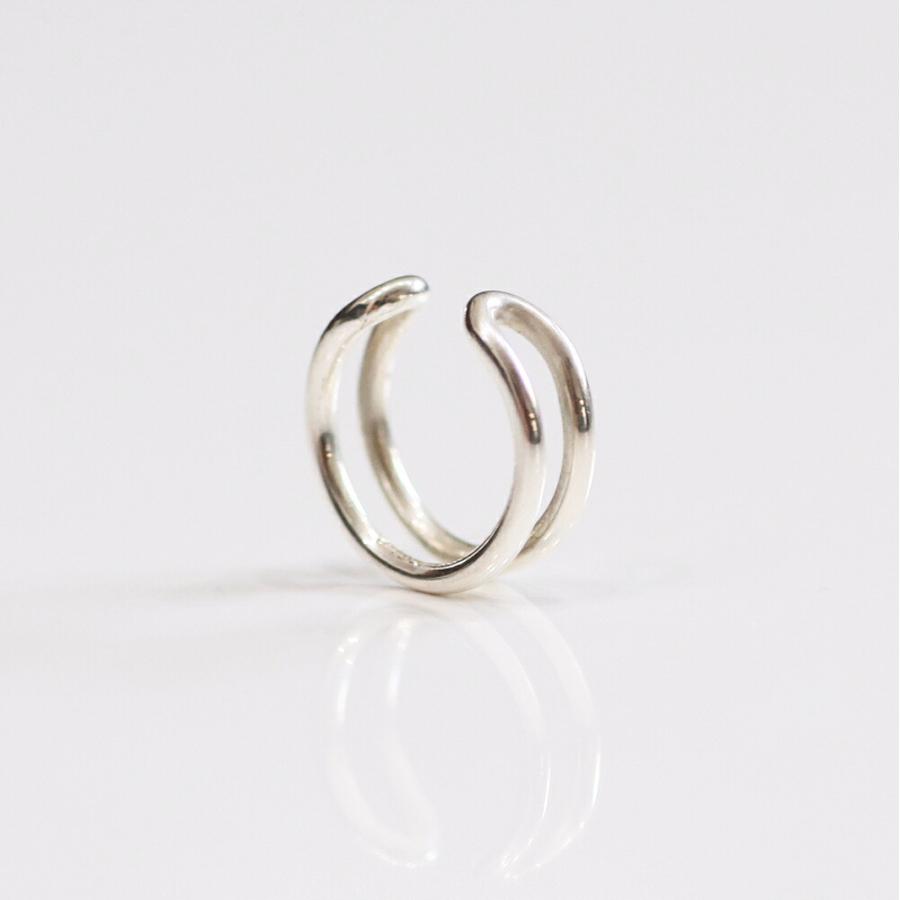 UNKNOWN. (アンノウン) / silver925 U412 MORTISE イヤーカフ M - シルバー (片耳タイプ)  レディース メンズ ユニセックス イヤカフ ノンホー… | UNKNOWN. | 05