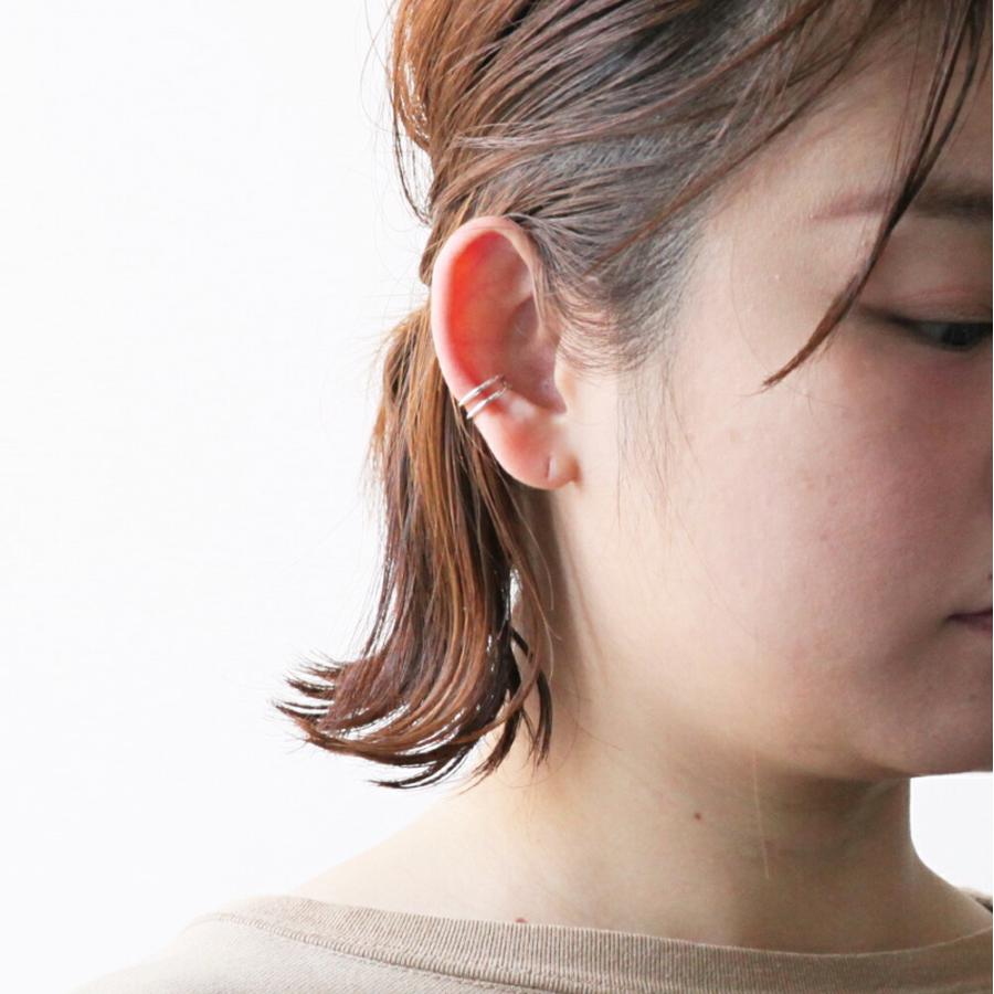 UNKNOWN. (アンノウン) / silver925 U412 MORTISE イヤーカフ M - シルバー (片耳タイプ)  レディース メンズ ユニセックス イヤカフ ノンホー… | UNKNOWN. | 06