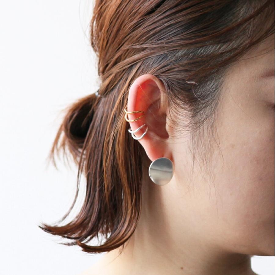 UNKNOWN. (アンノウン) / Goldplate U414 DIVISION イヤーカフ S - ゴールド (片耳タイプ)  レディース メンズ ユニセックス イヤカフ ノンホー… | UNKNOWN. | 01