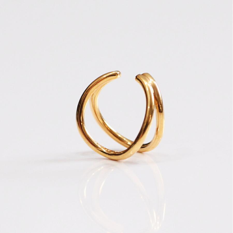 UNKNOWN. (アンノウン) / Goldplate U414 DIVISION イヤーカフ S - ゴールド (片耳タイプ)  レディース メンズ ユニセックス イヤカフ ノンホー… | UNKNOWN. | 07