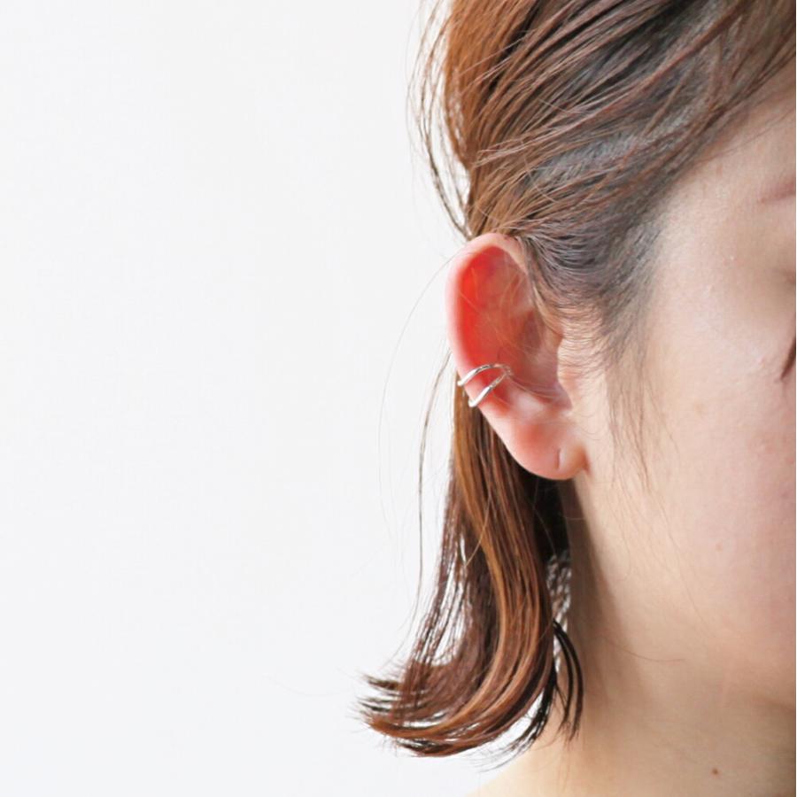 UNKNOWN. (アンノウン) / Silver925 U414 DIVISION イヤーカフ S - シルバー (片耳タイプ)  レディース メンズ ユニセックス イヤカフ ノンホー… | UNKNOWN.