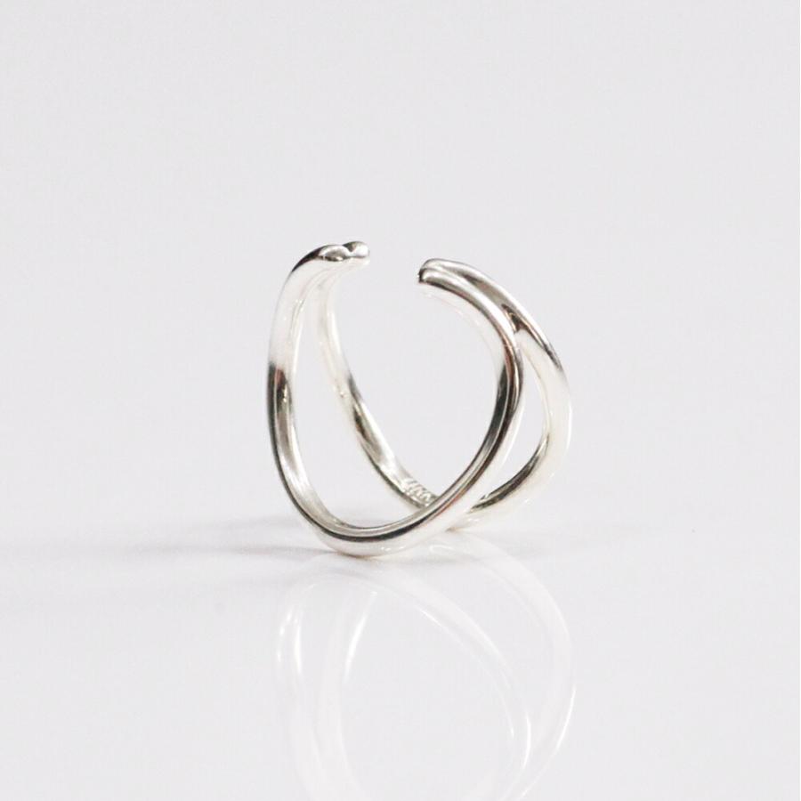 UNKNOWN. (アンノウン) / Silver925 U414 DIVISION イヤーカフ S - シルバー (片耳タイプ)  レディース メンズ ユニセックス イヤカフ ノンホー… | UNKNOWN. | 04