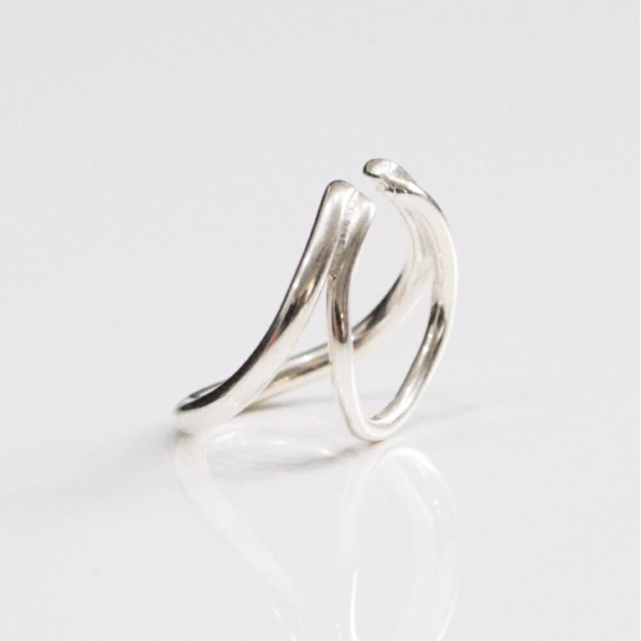 UNKNOWN. (アンノウン) / silver925 U415 DIVISION イヤーカフ M - シルバー (片耳タイプ)  レディース メンズ ユニセックス イヤカフ ノンホー… | UNKNOWN.