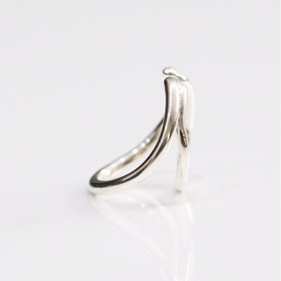 UNKNOWN. (アンノウン) / silver925 U415 DIVISION イヤーカフ M - シルバー (片耳タイプ)  レディース メンズ ユニセックス イヤカフ ノンホー… | UNKNOWN. | 04