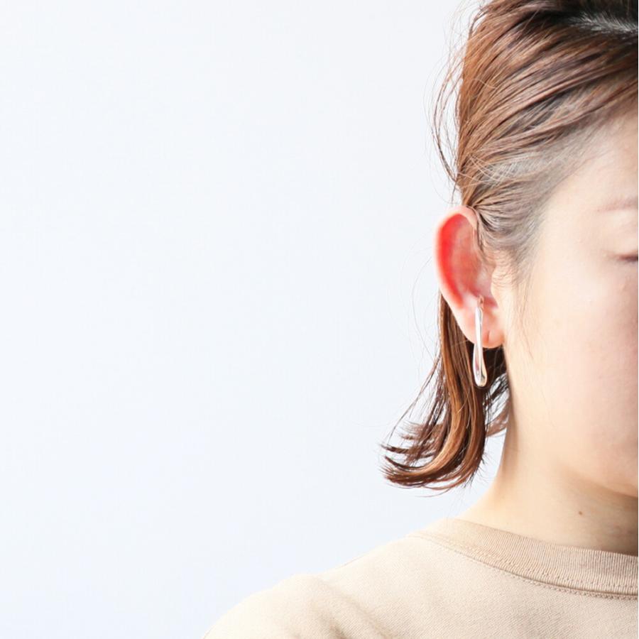 UNKNOWN. (アンノウン) / silver925 U418 RIPPLING イヤーカフ L - シルバー (片耳タイプ)  レディース メンズ ユニセックス イヤカフ ノンホー… | UNKNOWN. | 09