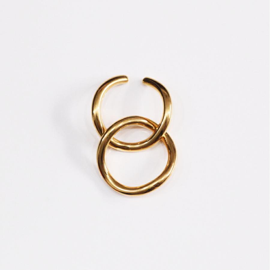 UNKNOWN. (アンノウン) / Goldplate U421 FLOAT2 イヤーカフ - ゴールド (片耳タイプ)  レディース メンズ ユニセックス イヤカフ ノンホール … | UNKNOWN.