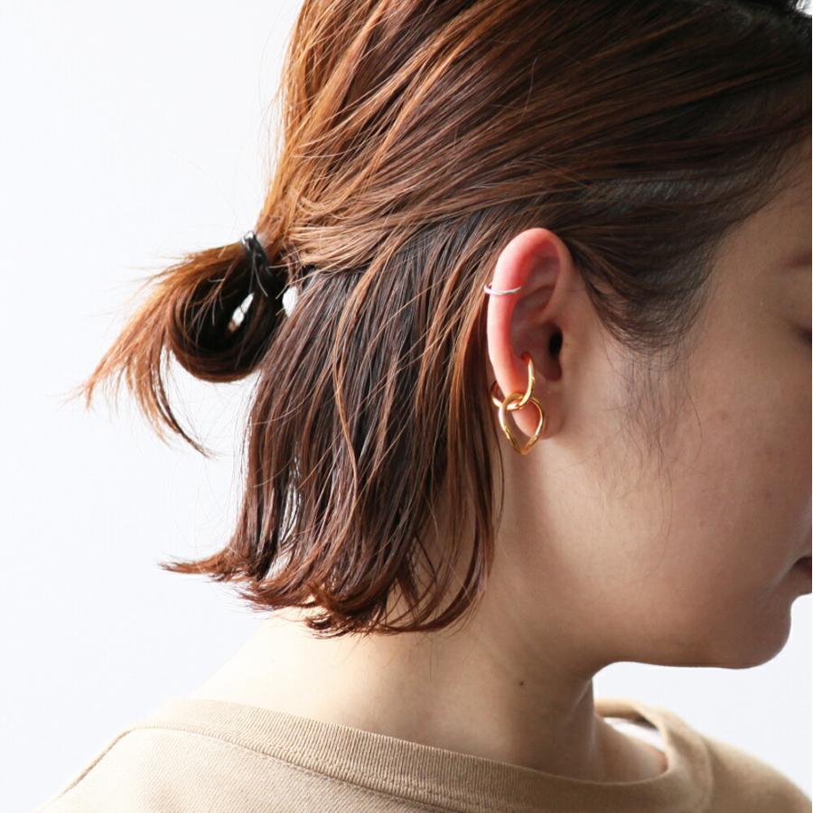 UNKNOWN. (アンノウン) / Goldplate U421 FLOAT2 イヤーカフ - ゴールド (片耳タイプ)  レディース メンズ ユニセックス イヤカフ ノンホール … | UNKNOWN. | 04
