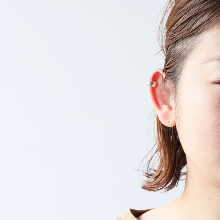 UNKNOWN. (アンノウン) / silver925 U423 MELT1 イヤーカフ - シルバー (片耳タイプ)  レディース メンズ ユニセックス イヤカフ ノンホール ギ… | UNKNOWN. | 05