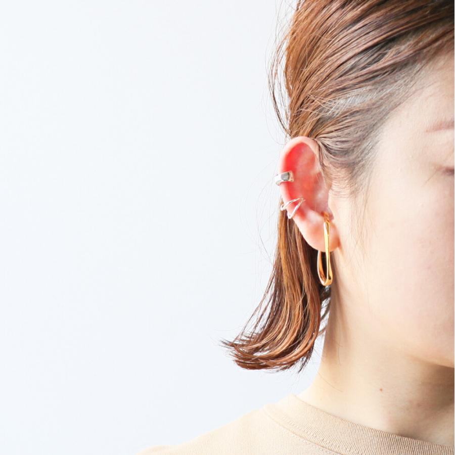 UNKNOWN. (アンノウン) / silver925 U423 MELT1 イヤーカフ - シルバー (片耳タイプ)  レディース メンズ ユニセックス イヤカフ ノンホール ギ… | UNKNOWN. | 06