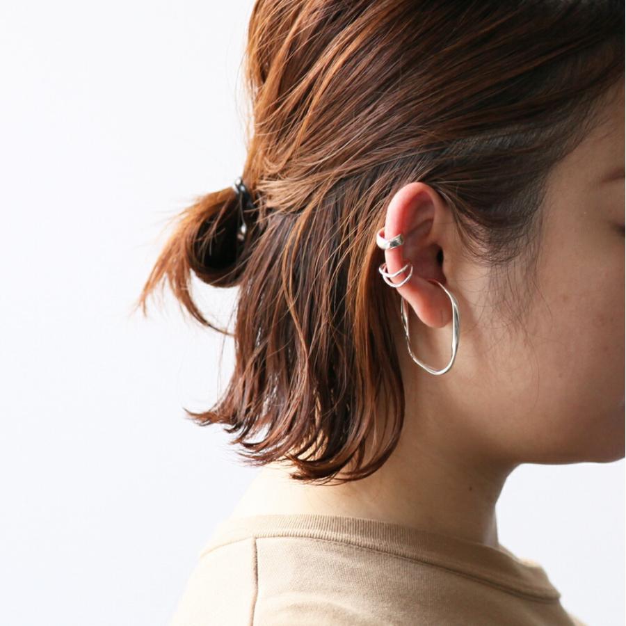 UNKNOWN. (アンノウン) / silver925 U423 MELT1 イヤーカフ - シルバー (片耳タイプ)  レディース メンズ ユニセックス イヤカフ ノンホール ギ… | UNKNOWN. | 08