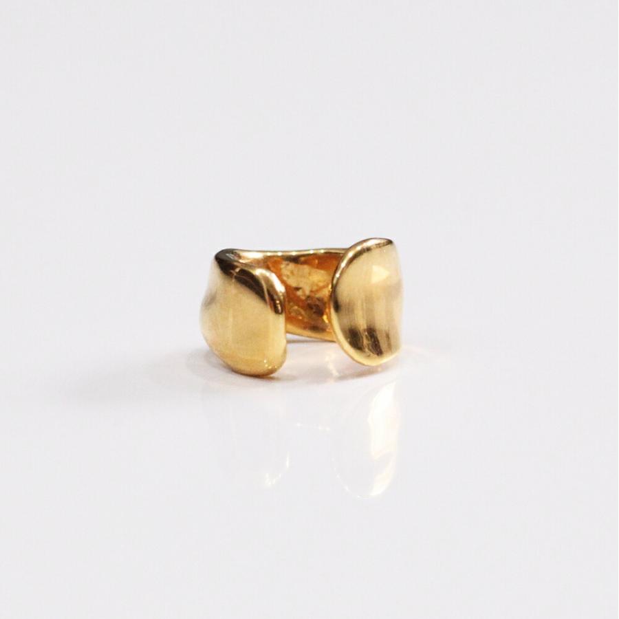 UNKNOWN. (アンノウン) / Goldplate U423 MELT1 イヤーカフ - ゴールド (片耳タイプ)  レディース メンズ ユニセックス イヤカフ ノンホール ギ… | UNKNOWN. | 02