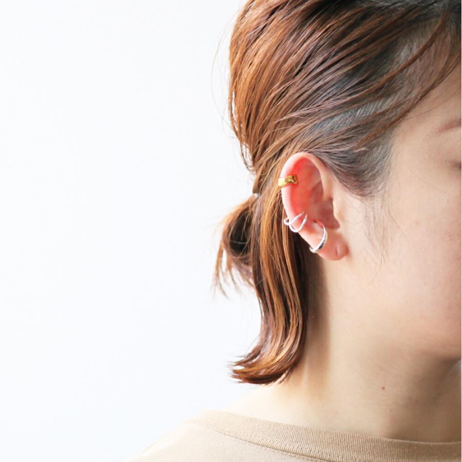 UNKNOWN. (アンノウン) / Goldplate U423 MELT1 イヤーカフ - ゴールド (片耳タイプ)  レディース メンズ ユニセックス イヤカフ ノンホール ギ… | UNKNOWN. | 04