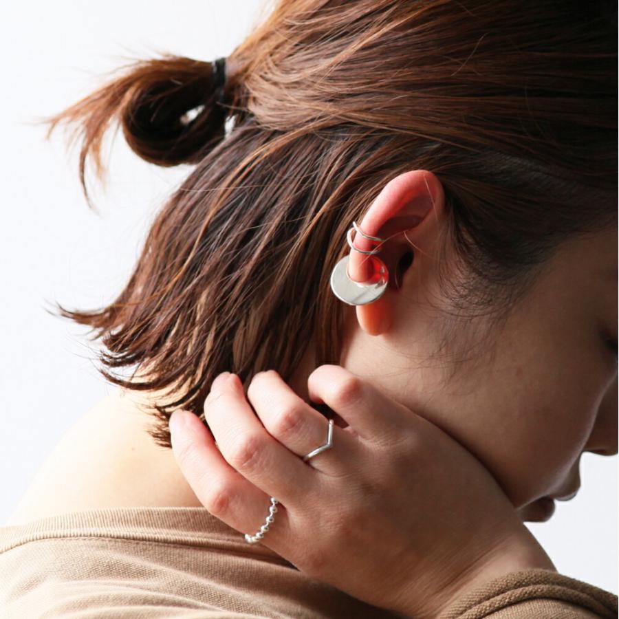 UNKNOWN. (アンノウン) / silver925 U428 MIRROR2 イヤーカフ - シルバー (片耳タイプ)  レディース メンズ ユニセックス イヤカフ ノンホール … | UNKNOWN. | 07