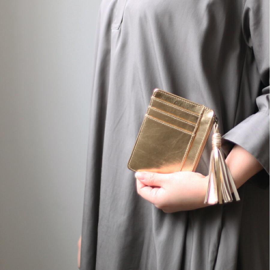 SEASIDE FREERIDE（シーサイドフリーライド） / CARD CASE ML シープレザー パスケース - 全2色 | M_ | 09