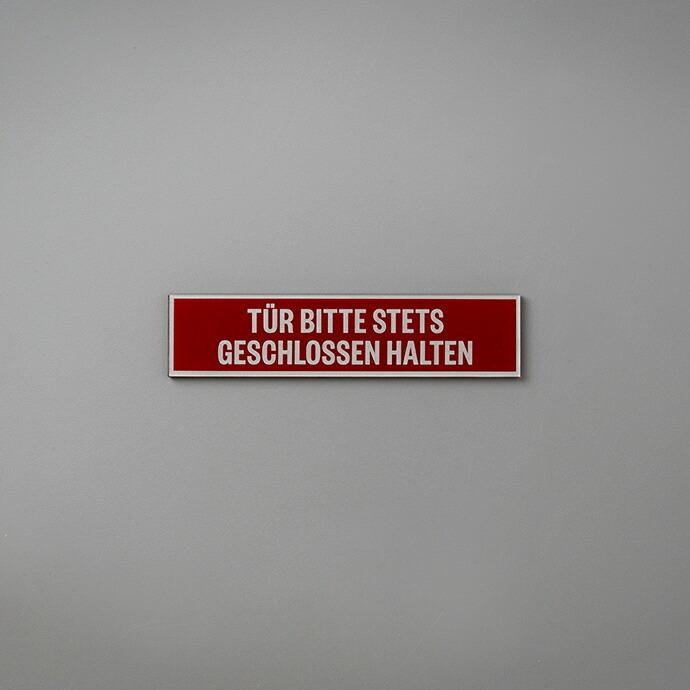 CANDY DESIGN & WORKS (キャンディーデザインワークス) / Aketarashimeru CS-01  マグネット付きサインプレート /バーガンディ インテリア … | 