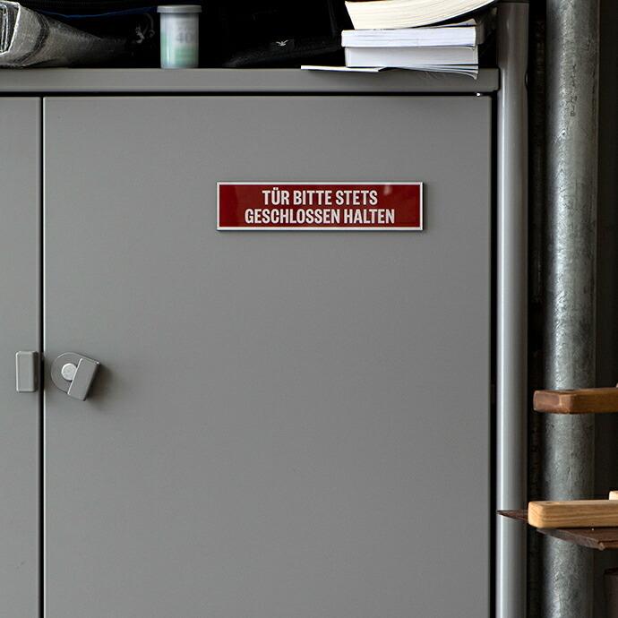 CANDY DESIGN & WORKS (キャンディーデザインワークス) / Aketarashimeru CS-01  マグネット付きサインプレート /バーガンディ インテリア … |  | 02