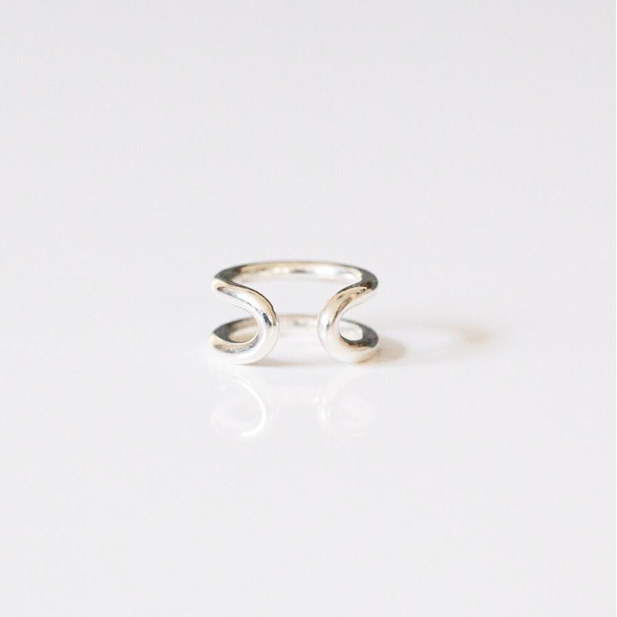 UNKNOWN. (アンノウン) / silver925 U411 MORTISE イヤーカフ S - シルバー (片耳タイプ)  レディース メンズ ユニセックス イヤカフ ノンホー… | UNKNOWN.