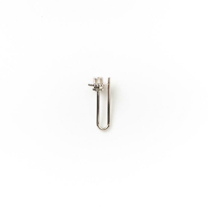 CANDY DESIGN & WORKS (キャンディーデザインワークス) / Hank CHW-07 キーリング - Nickel キーホルダー 即日発送 即納 | WORKS