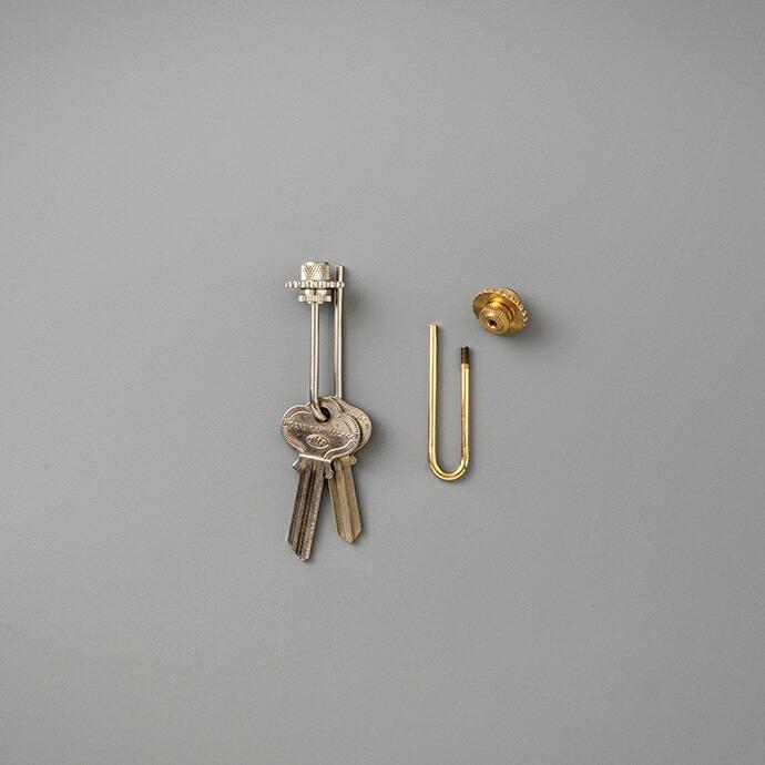 CANDY DESIGN & WORKS (キャンディーデザインワークス) / Hank CHW-07 キーリング - Nickel キーホルダー 即日発送 即納 | WORKS | 03