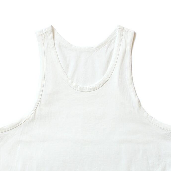 smoothday（スムースデイ）メンズ 60/2 テクノラマ天竺 レーサーバック タンクトップ SA-T050-001 - オフホワイト  買い回り  買いまわり |  | 02