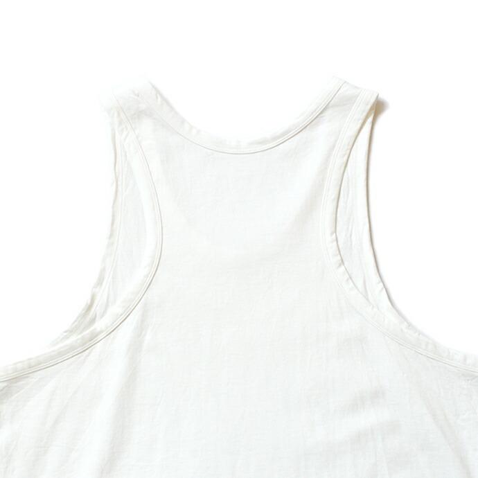 smoothday（スムースデイ）メンズ 60/2 テクノラマ天竺 レーサーバック タンクトップ SA-T050-001 - オフホワイト  買い回り  買いまわり |  | 03