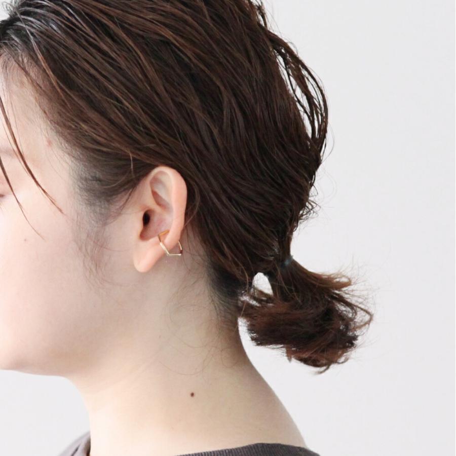 siki (シキ) / NNK-EC01M-SVGP / 七角形イヤーカフ - ゴールド M | 