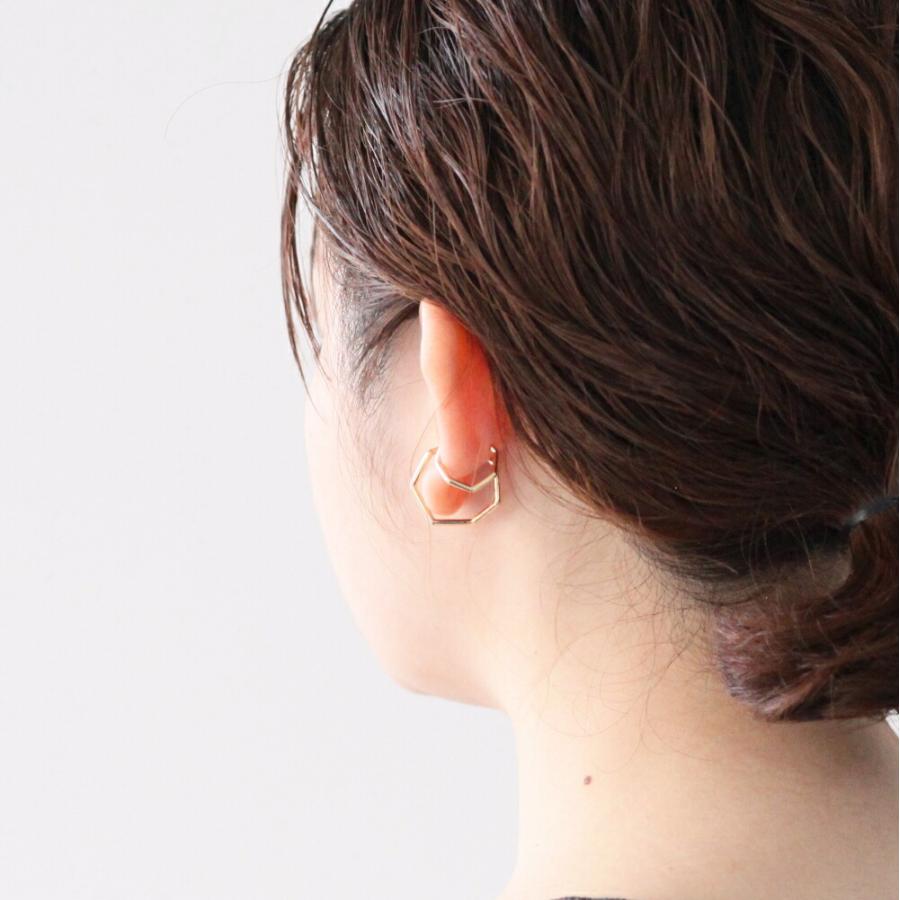 siki (シキ) / NNK-EC01M-SVGP / 七角形イヤーカフ - ゴールド M |  | 10