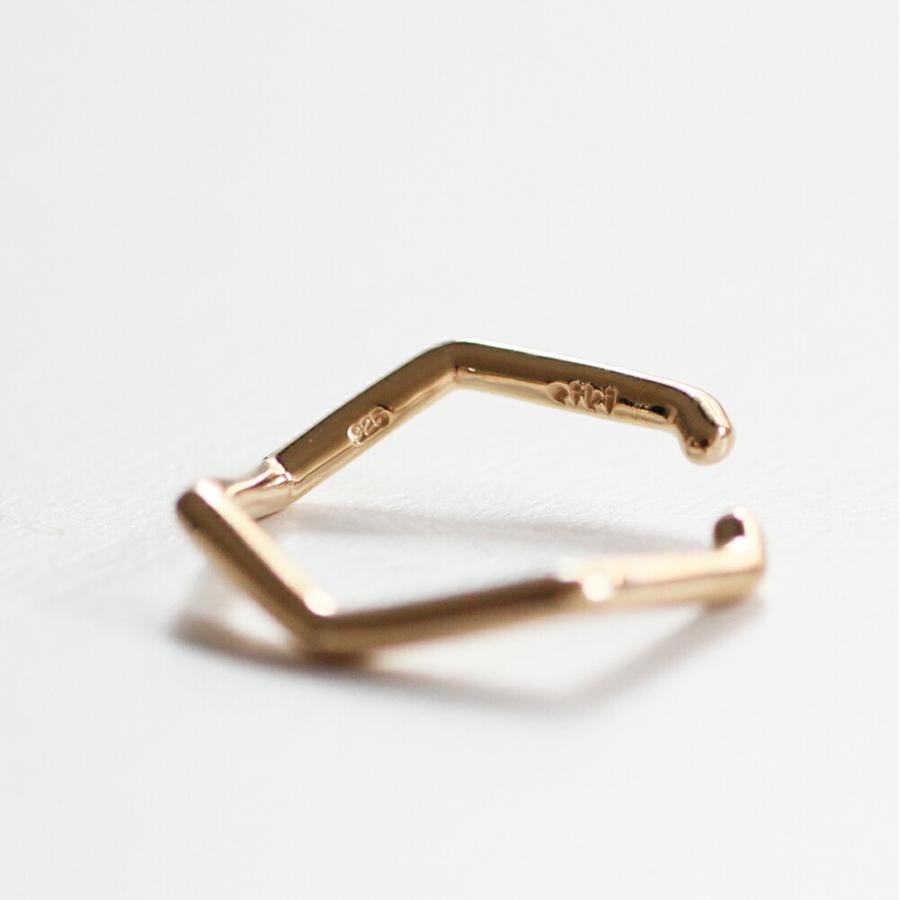 siki (シキ) / NNK-EC01M-SVGP / 七角形イヤーカフ - ゴールド M |  | 08